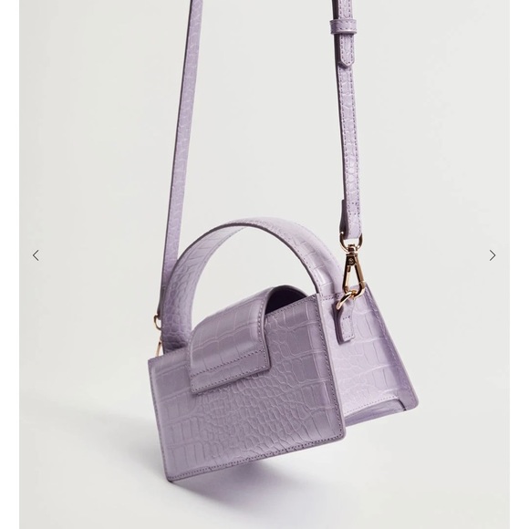 Croc-effect mini bag - Picture 4 of 4